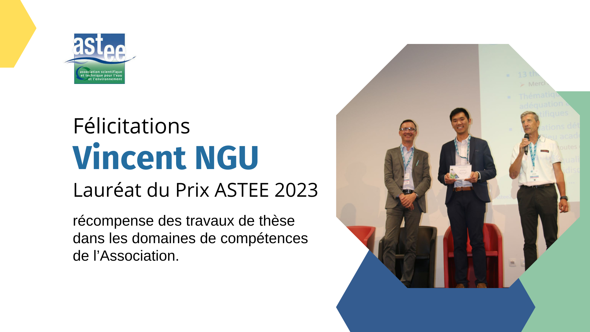 Vincent NGU prix astee 2023